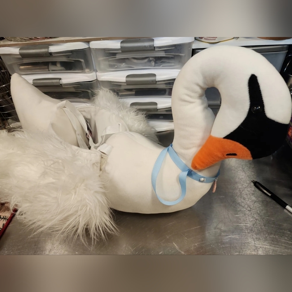 Gillians Closet White Swan Costume kids age 3-7 Cosplay Halloween/ plush display